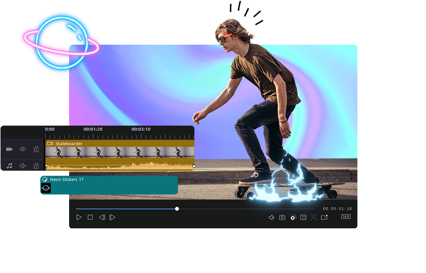 image showcasing 威力導演 365 overall features